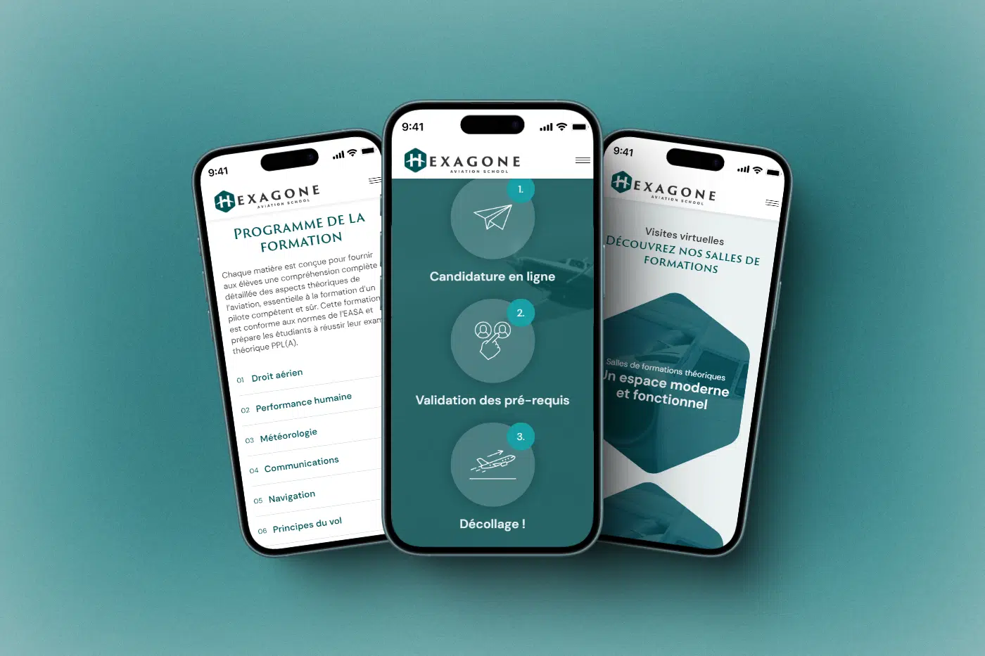 Hexagone 03 Ref Peach