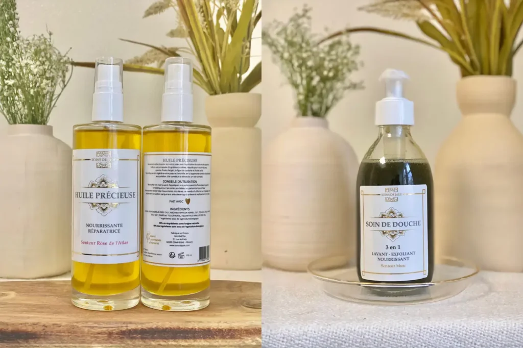 SOINSDEJADE etiquettes