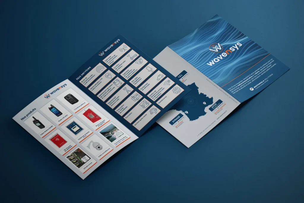 WAVENSYS plaquette A4 2 volets