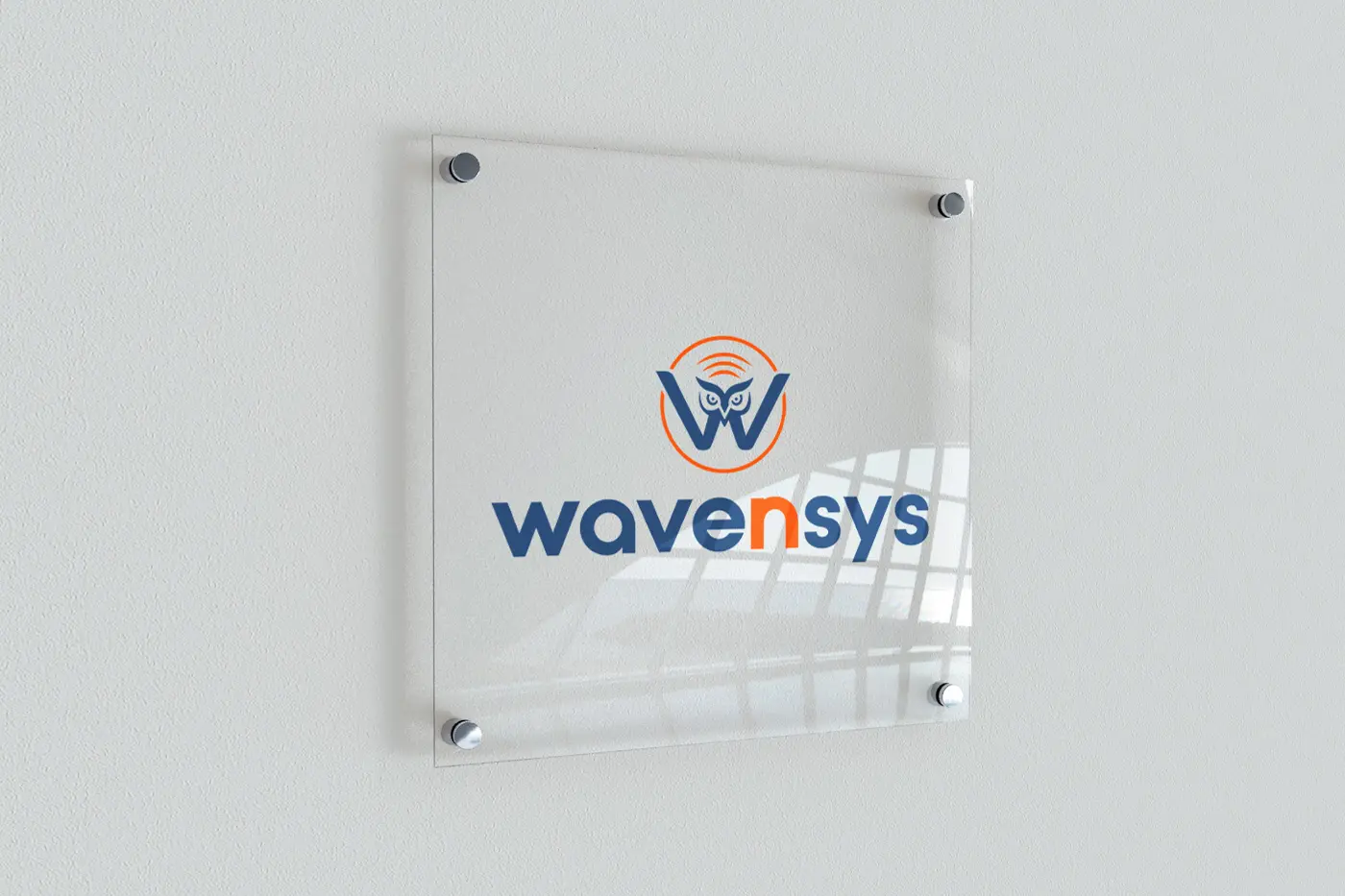 WAVENSYS logo plexi